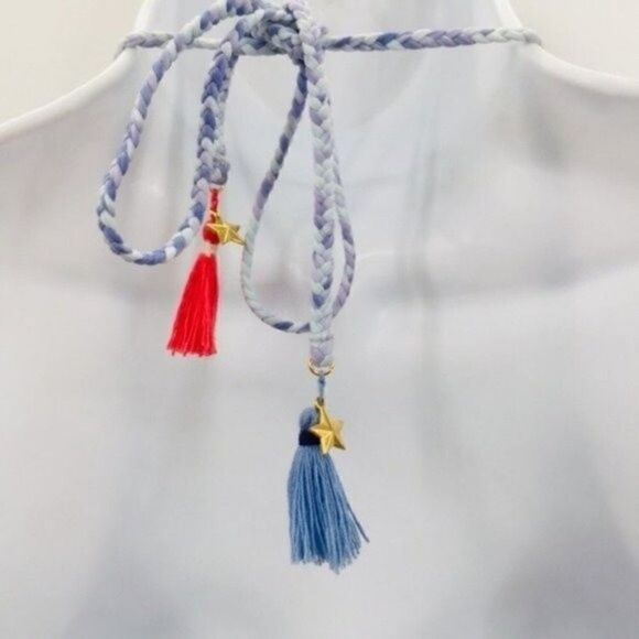 LSpace reversible top tie dye blue and bottoms XS BoxA - Picture 5 of 13